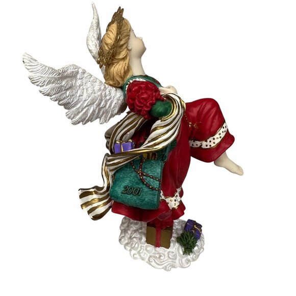 Angels Beside Me Christine Guardian Angel Figurine 2001 Limited Edition 5.5" - Picture 8 of 10